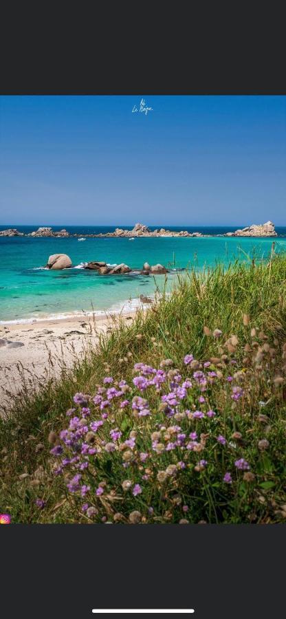 Maison Neuve A 350M De La Plage La Casa Sovaina Cleder Экстерьер фото